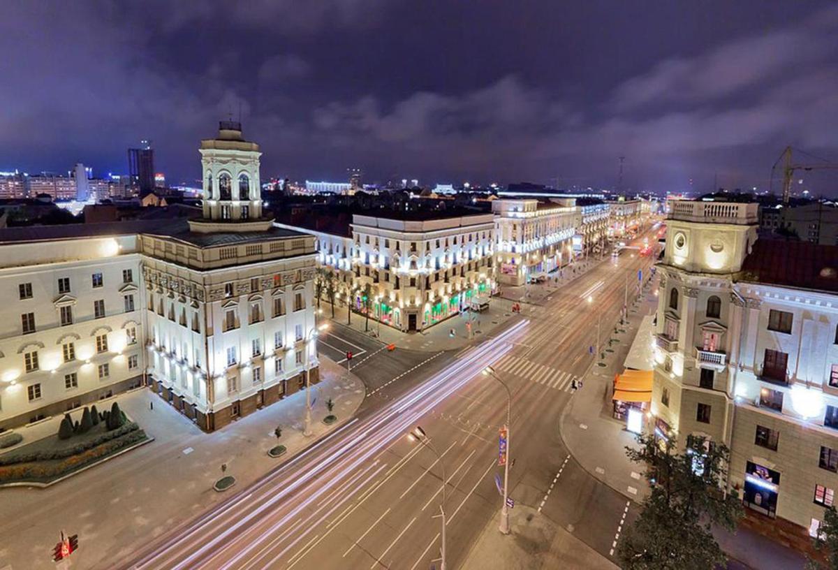 Апартаменты Площадь Победы Minsk Bagian luar foto